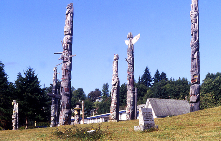 cimitero di Alert Bay